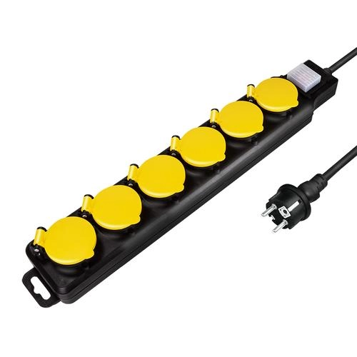 Logilink 6-way power strip  6xCEE 7/3