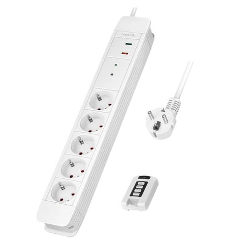 Logilink power strip 5-way  5xCEE 7/3
