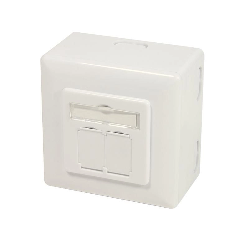 LogiLink connection box flush-mounted - wall-mountable