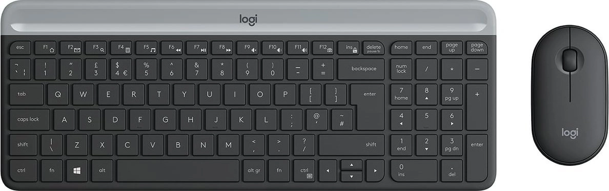 Logitech Slim Wireless Combo MK470 7850380