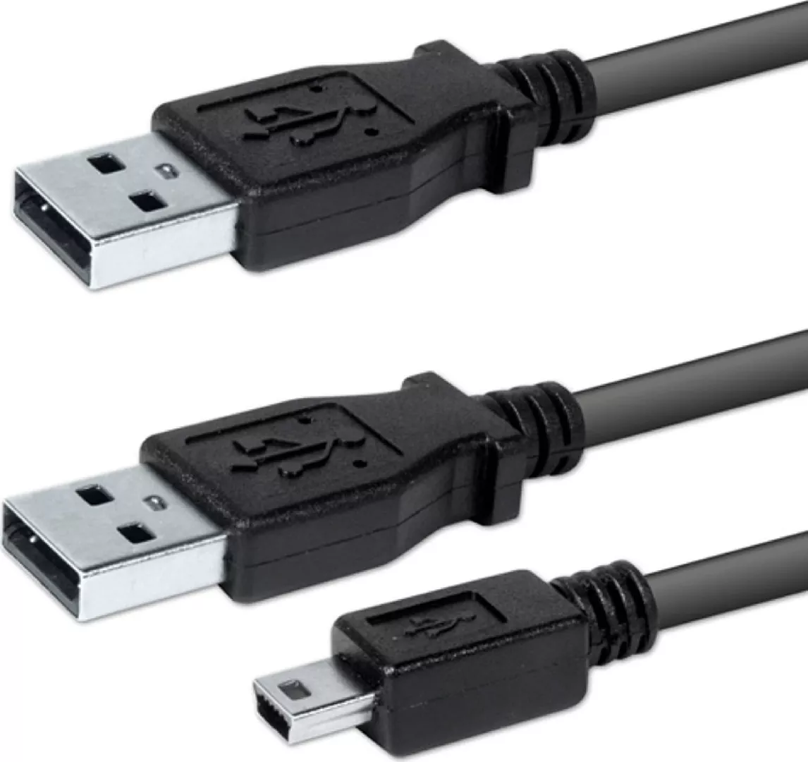 Kabel USB Logo USB-A - microUSB