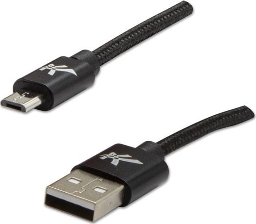 Kabel USB Logo USB-A - microUSB