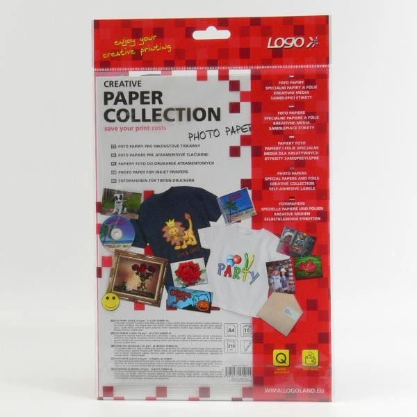Logo Papier fotograficzny do drukarki A4
