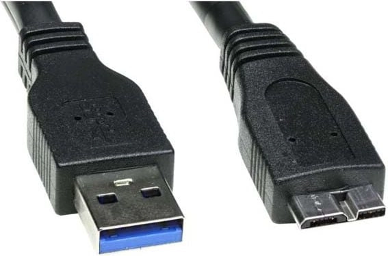 Kabel USB Logo USB-A - microUSB