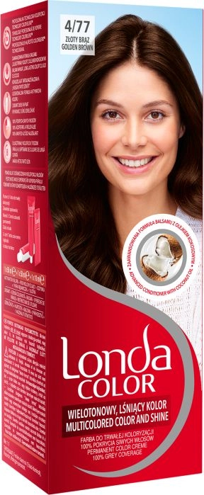Londa Hair dye 4/77 Golden Brown