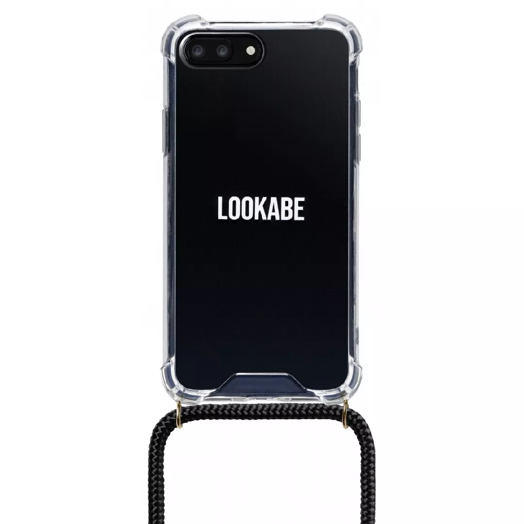 Lookabe Necklace iPhone 7/8+ gold black