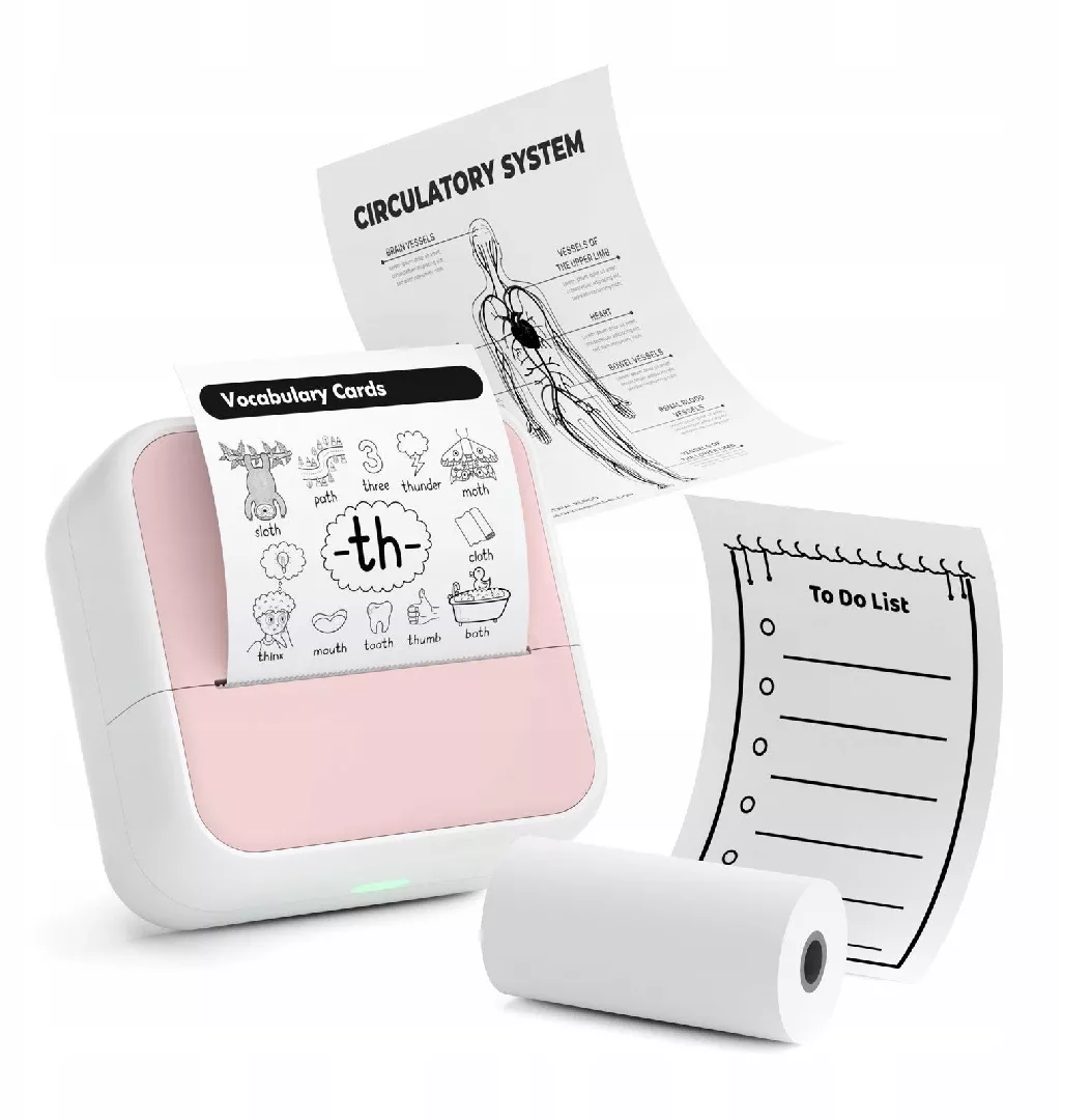 Bluetooth Thermal Printer For Photos Stickers