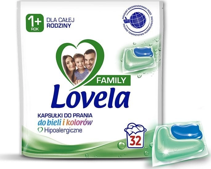 Lovela Family Universal laundry capsules 32