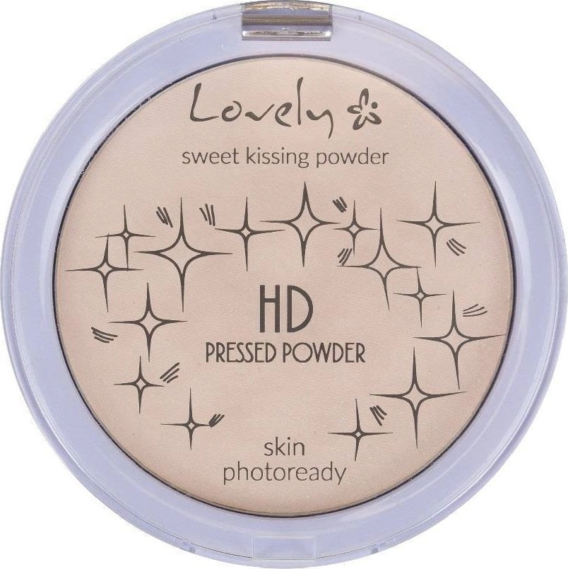 Lovely HD Pressed Powder transparentny matujący