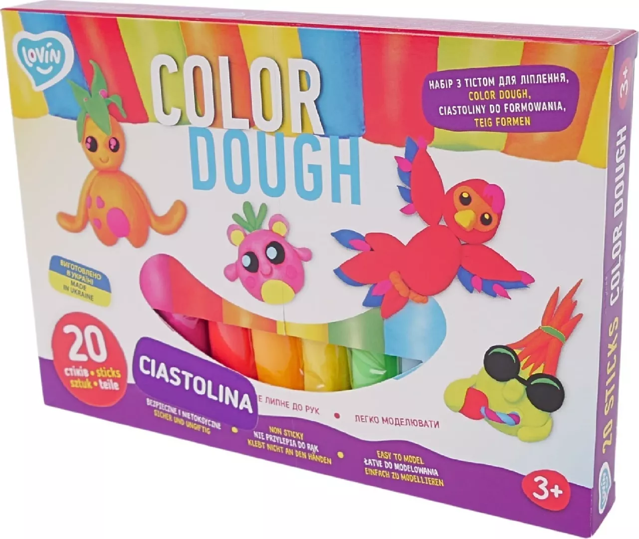 LovinDo Plasticine Play dough Colored clay