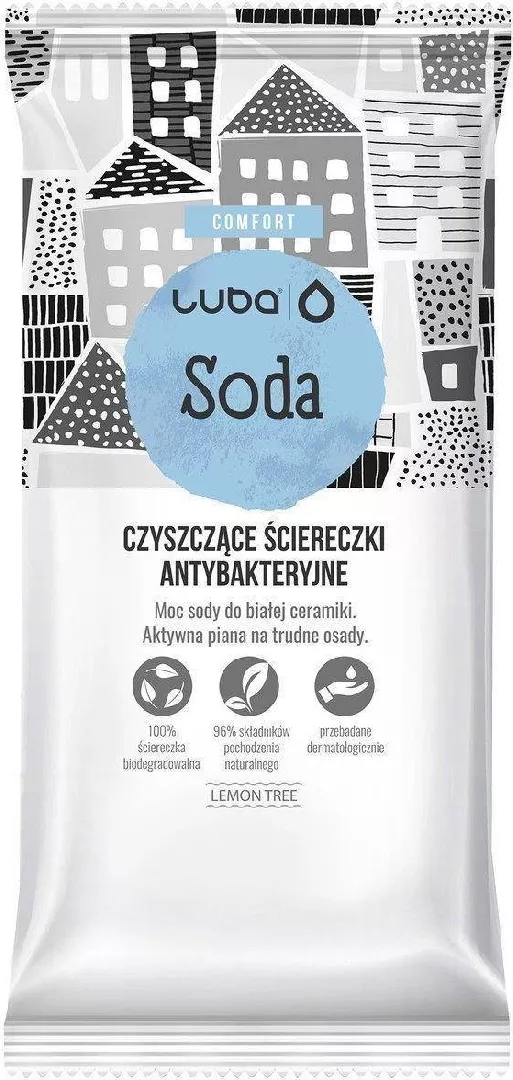 Luba Comfort antibacterial cleaning cloths Soda