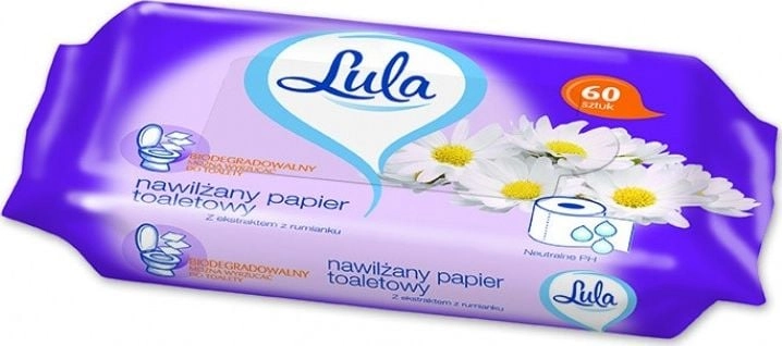 LULA Moisturized toilet paper with chamomile