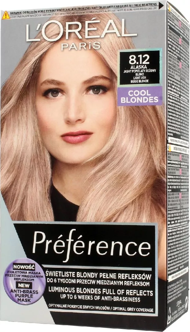 L`Oreal Paris Preference Hair dye 8