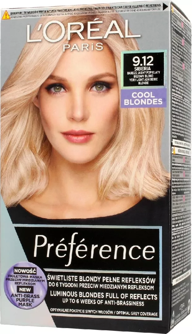 L`Oreal Paris Preference Hair dye 9