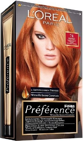 L`Oreal Paris Feria Preference Mango 74
