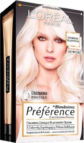 L````Oreal Paris Preference Ultra Platinum 0281705