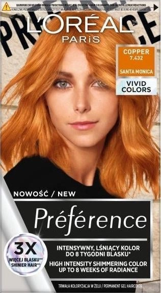 L`Oreal Paris L`OREAL_Preference Vivid Colors hair