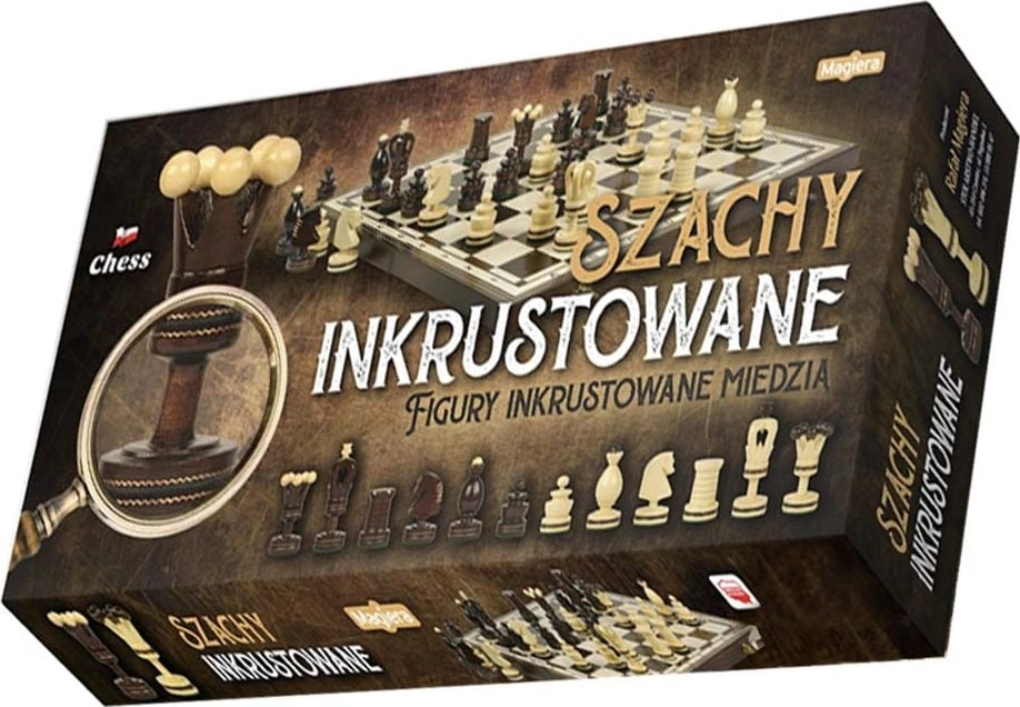 MAGIERA RAFAŁ Inlaid chess MAGIERA SZACHYINKRUSTOWANE