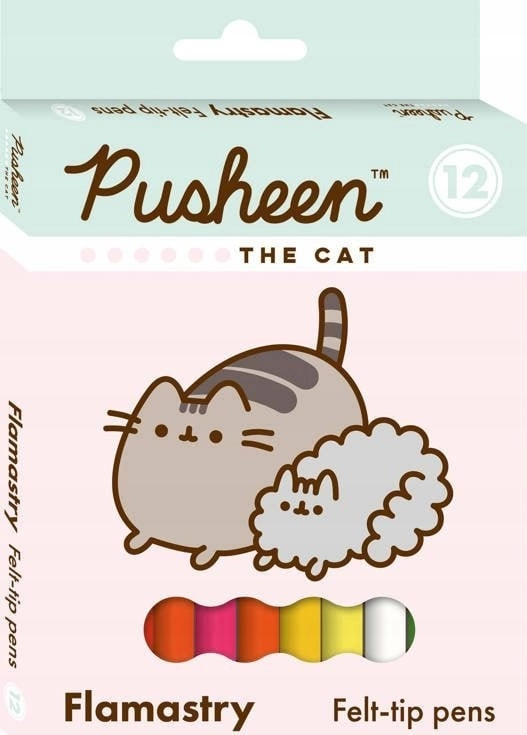 MAJEWSKI Markers 12 colors Pusheen p10