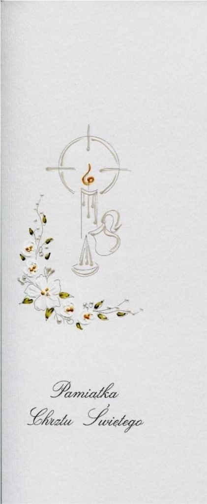 MAK Baptism Card DL C14 -