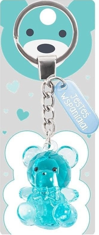 Teddy bear keychain You are wonderful