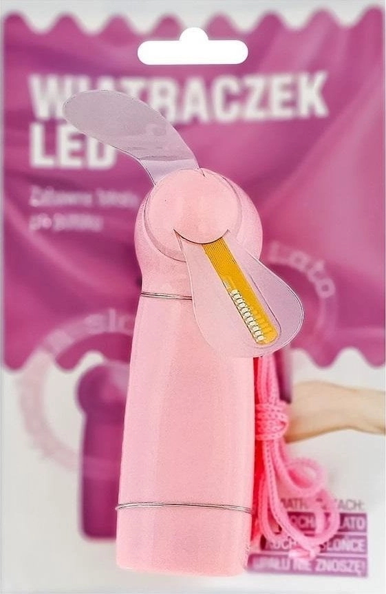 Pink LED fan 5903420909616