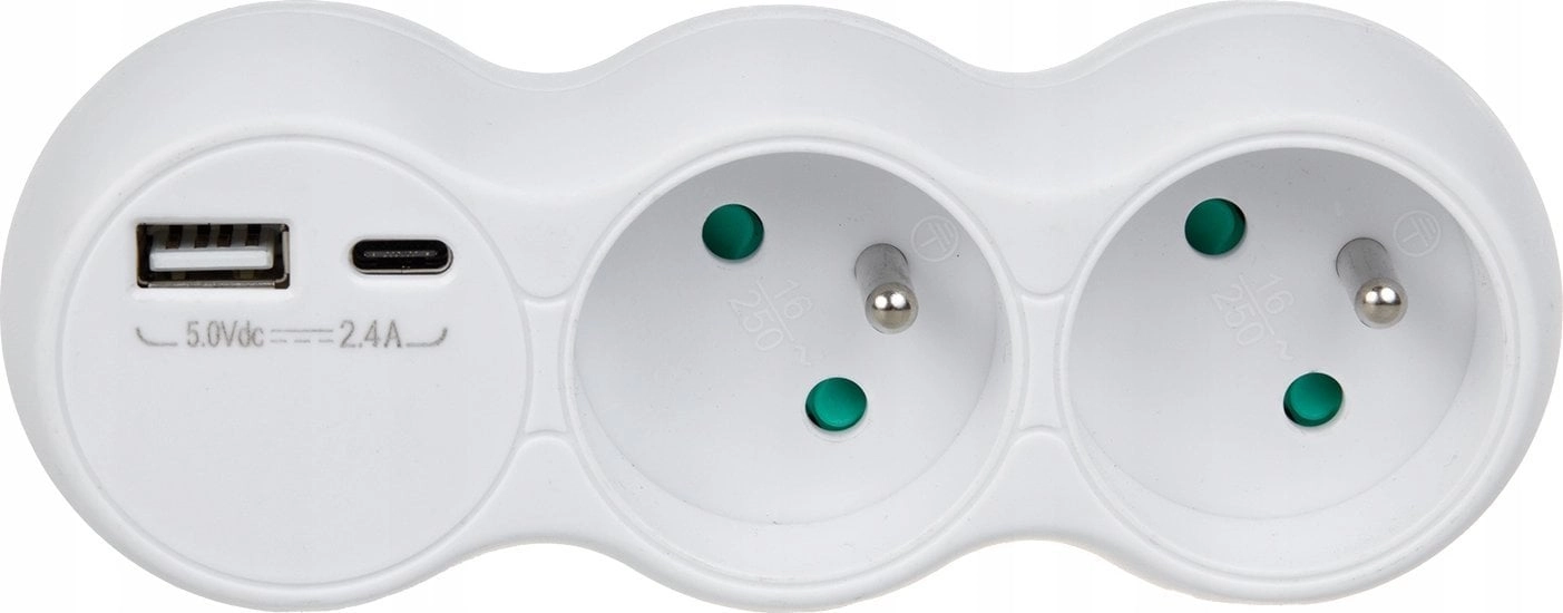 Power socket x2 MCE339 type E