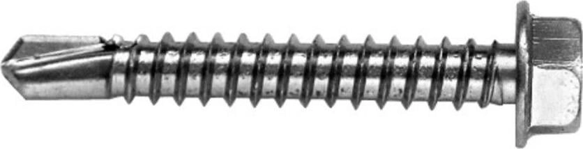 Self-drilling screw with hex head HWH