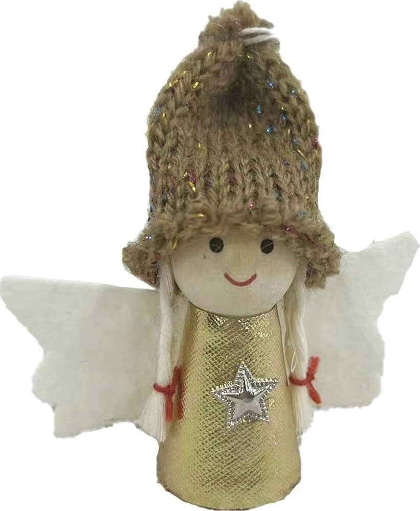 MFP paper Christmas angel pendant  gold