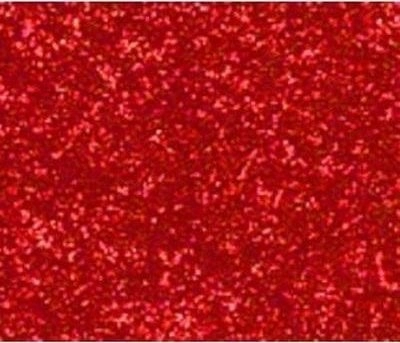 Red glitter cardboard 250g 25x35cm 5