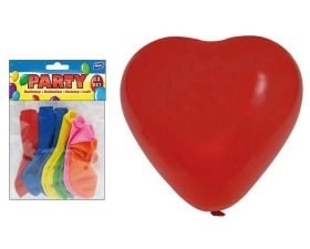 MFP PAPER Inflatable balloon Heart 12pcs