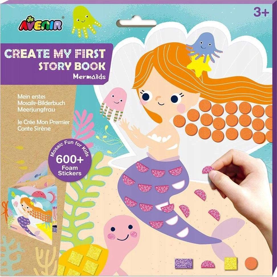 MGA Wyklejanka My first book with