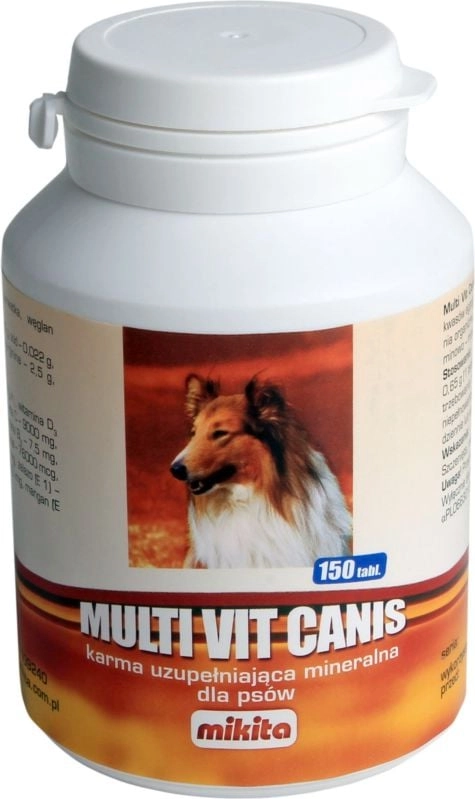 MIKITA  MULTI VIT CANIS 150szt 01197