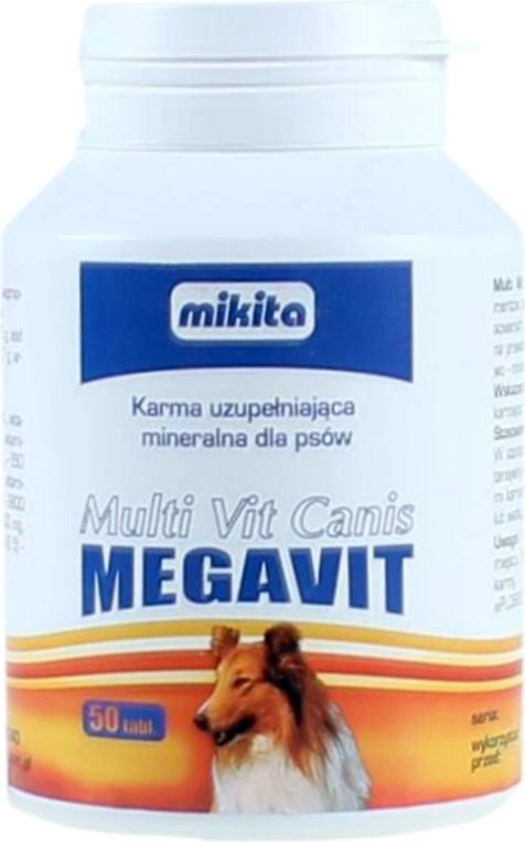 MIKITA MULTI VIT CANIS /MEGAVIT/ 50szt