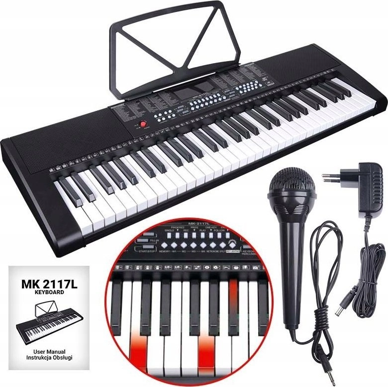 MK MK 2117L KEYBOARD - Klawisze