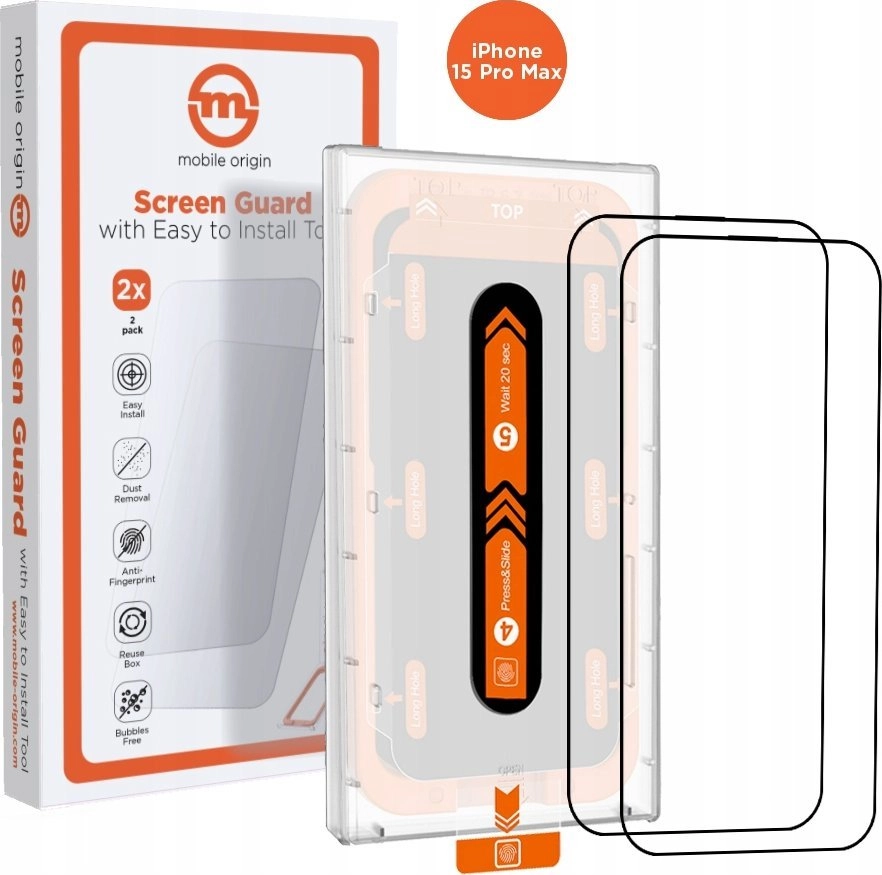 Mobile Origin Orange Screen Guard iPhone