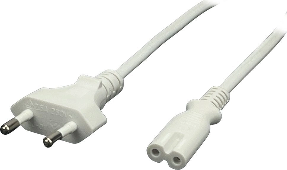 POSAC-C7EU50WH: POS AC cable C7-QT8[2 5A]-CEE7/16-YJ01[2