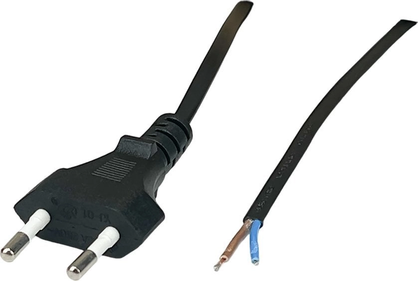 POSAC-CEE7/16BK30: POS AC cable CEE7/16-YJ01[2 5A]-tinned