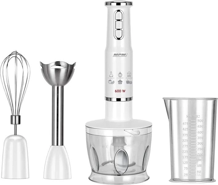 BLENDER RĘCZNY MBL 43 BIAŁY 600W