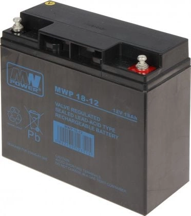 MW Power 12V/18AH Battery 12V/18AH-MWP