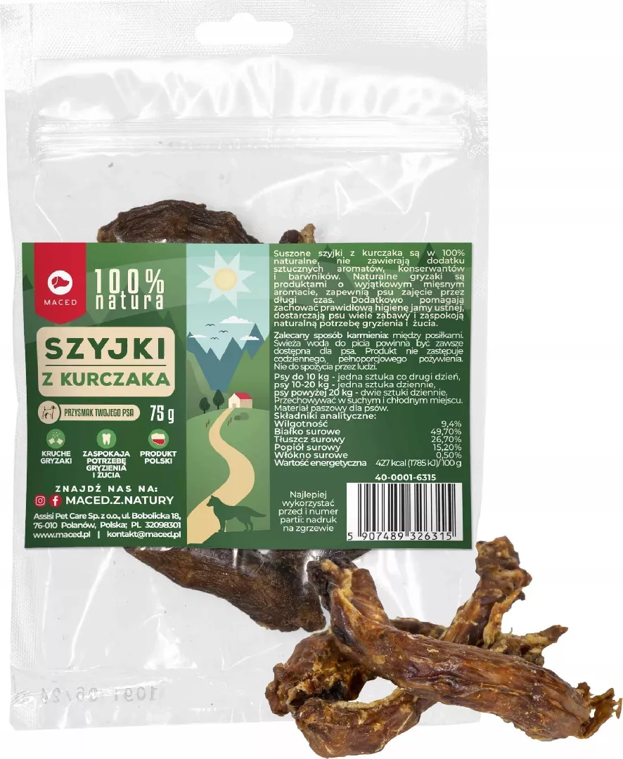 MACED Chicken Neck 100% Nature -