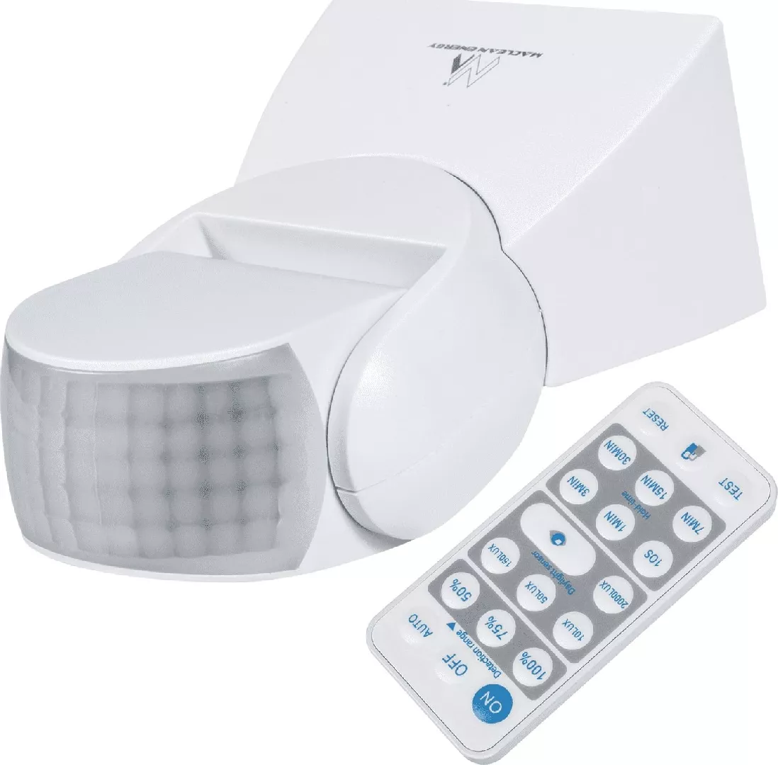Infrared motion sensor with remote control