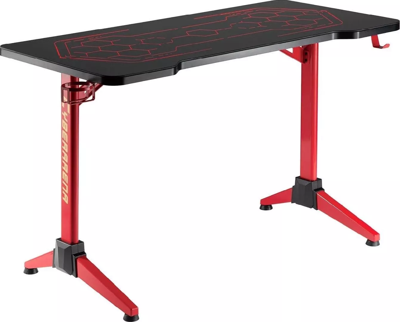 Maclean RS163 desk Black 120 cmx60