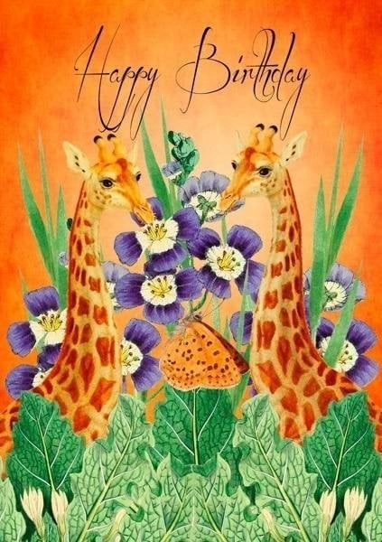 B6 pass with a Giraffe`s Birthday