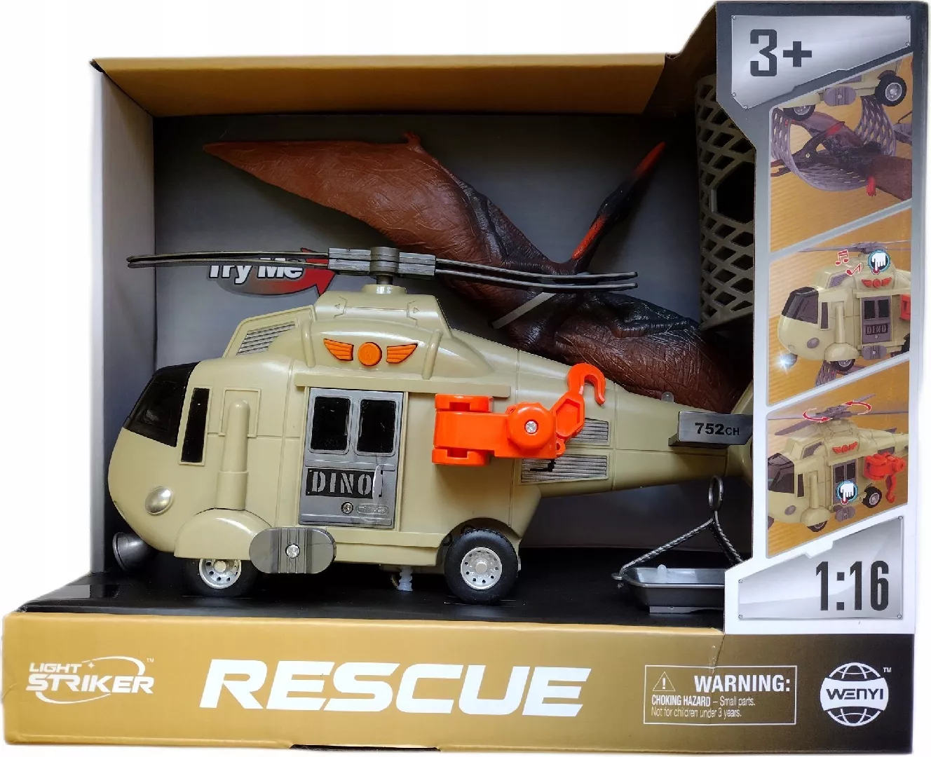Madej Helikopter 1:16 light/sound 001753 69534