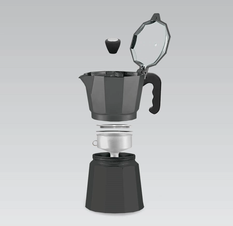 Maestro 6 cup coffee machine MR-1666-6-BLACK