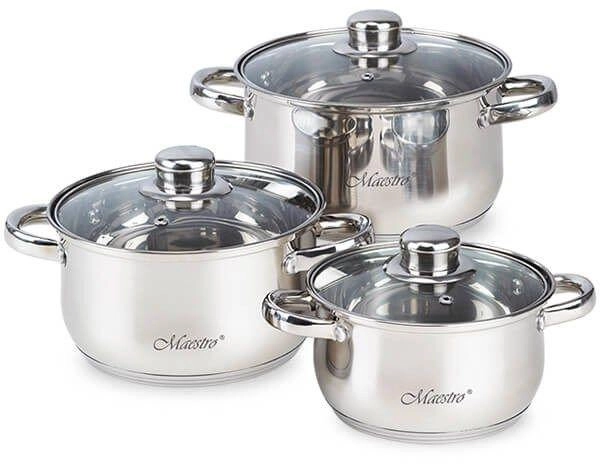Maestro MR-2020-6M cookware set 6 pcs