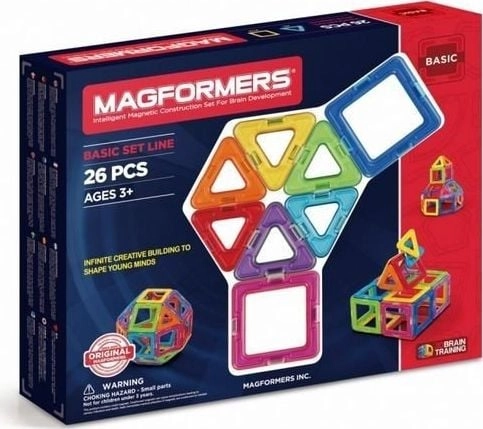 Dante Magformers - Klocki magnetyczne 26el