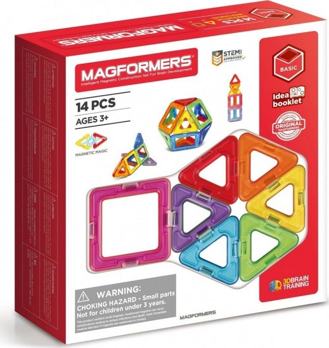 Magformers Klocki 14 elementów 005-701003 JJMAGG0UC030693