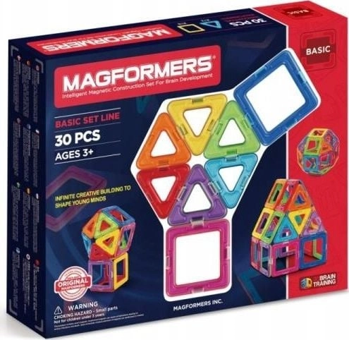 Magformers Klocki magnetyczne Basic 30 el
